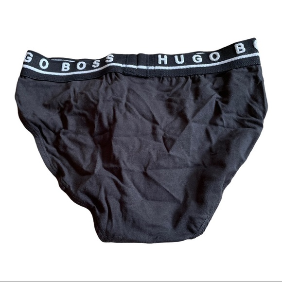 Boss By Hugo Boss 3 Pack Black Mini Brief - Picture 4 of 6
